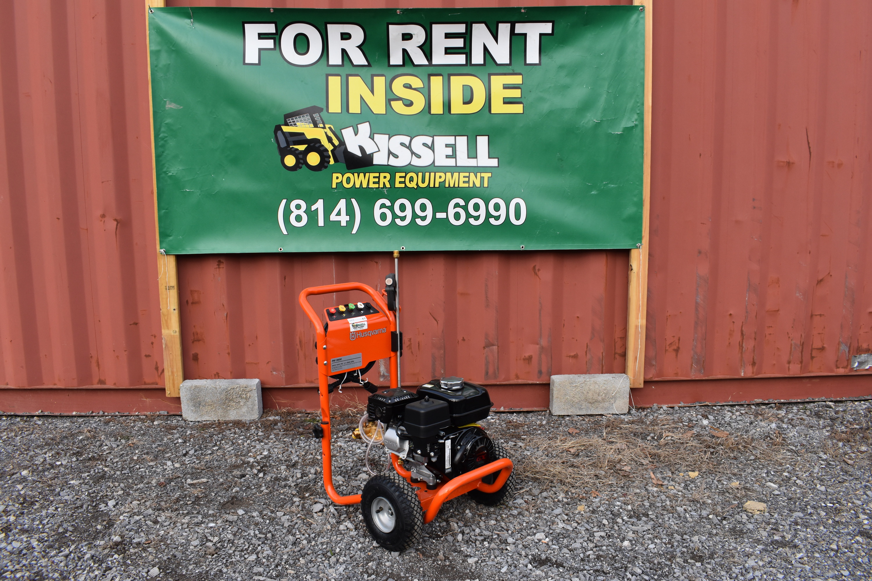 Rent a 2500 PSI Hot Pressure Washer in Chester County, PA, Coatesville, PA,  and Lancaster, PA